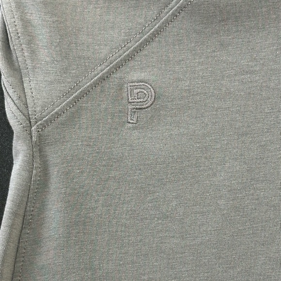 Public Rec Gray Go To Tank Dress XL Pima Cotton Blend Sporty - Picture 8 of 15